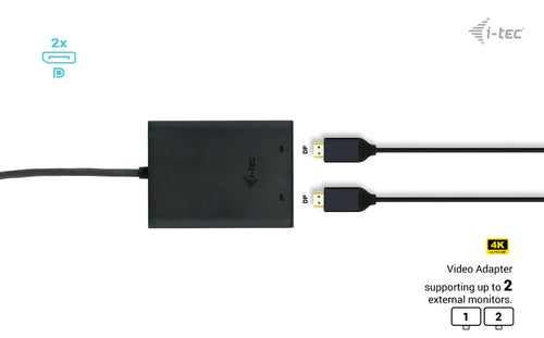 i-tec C31DUAL4K60DP USB graphics adapter