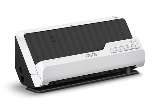 Epson DS-C330 Dokumentenscanner – Hochleistungs-Dokumentenscanner, 50.000 Seiten Kapazität, Schwarz/Grau