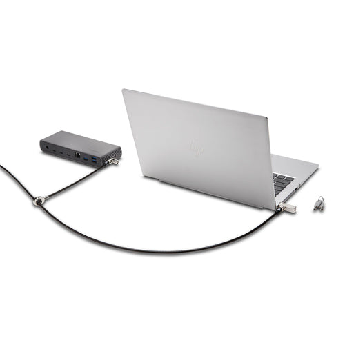 Kensington Slim NanoSaver 2.0 Dual Headed Cable Lock Carbon Steel Key Security