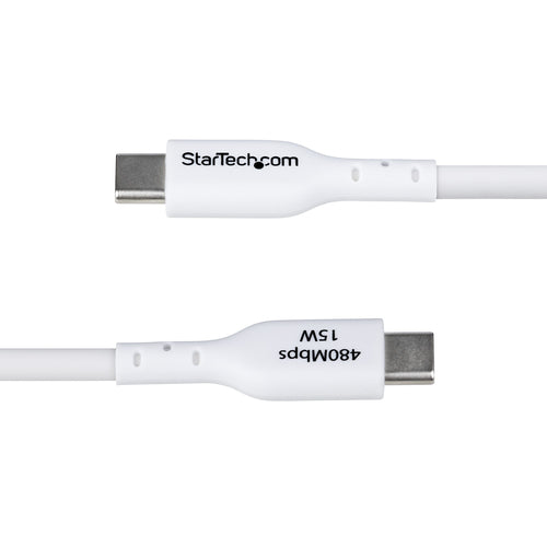 StarTech.com USB-A auf USB-C Ladekabel – 3 m, 3 A, USB 2.0, Weiß