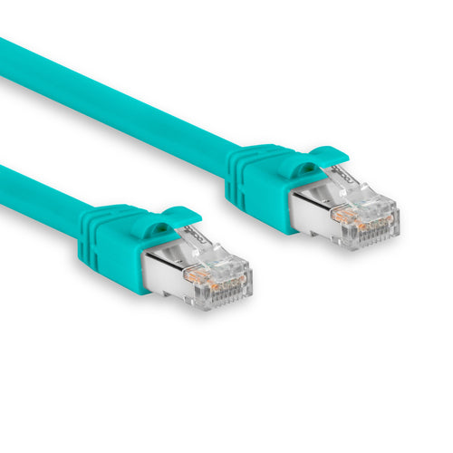 Networking Cable 4.3m Cat6a S/UTP RJ-45 Aqua Colour