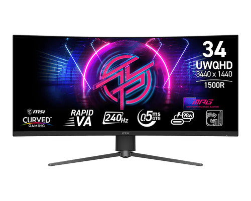 MSI MPG 346CQRFDE X24 computer monitor