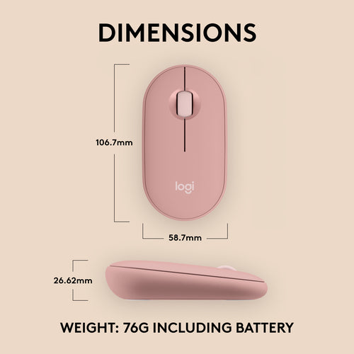 Logitech Pebble 2 M350s mouse