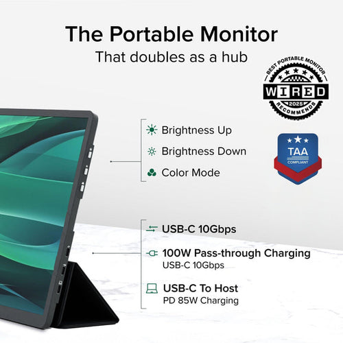 Plugable Technologies USBC-PDMON portable TV/monitor