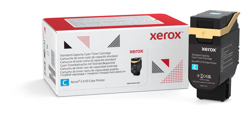 Xerox C410 Farbtonerkartusche Cyan Standardkapazität 2000 Seiten