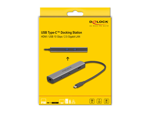 DeLOCK 87865 laptop dock/port replicator