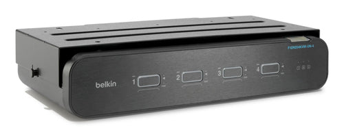 Belkin Secure KVM Switch Aluminium Black High Security