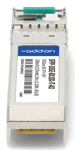 AddOn Networks SFPP-10GE-BX10D-IT-AO network transceiver module