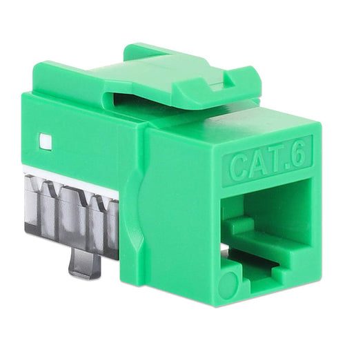 Keystone Module Intellinet 772143 10GBase-T RJ-45 IDC Flat Green
