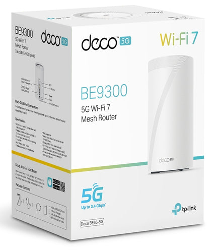 TP-Link DECO BE65-5G(1-PACK) mesh wi-fi system