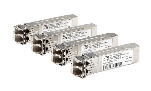 HPE MSA 10Gb Short Range iSCSI SFP+ 4-pack Transceiver internal hard drive