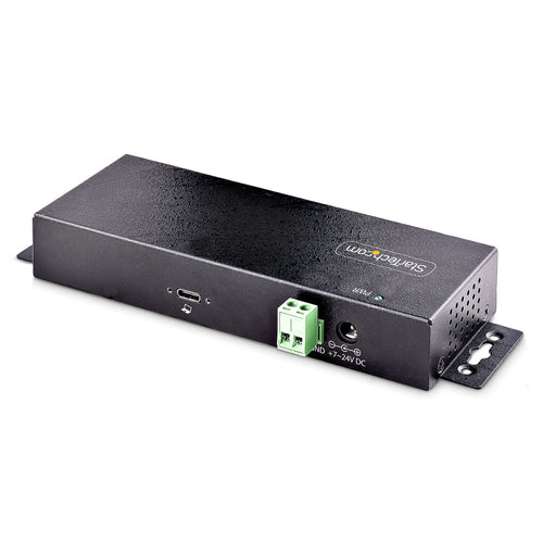7-Port Industrial USB Hub 10Gbps 5x USB-A 2x USB-C Powered Metal Design