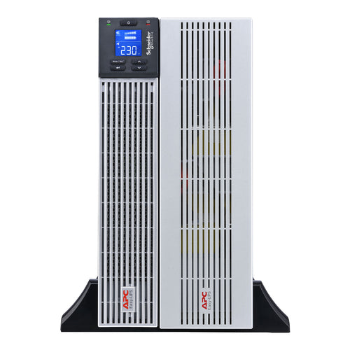 APC Easy UPS On-Line, 6kVA/6kW, Lithium-ion, Rack/Tower 5U, 230V, 1 Hard wire (1P+N+E) outlet, Intelligent Card Slot, Extended runtime, W/ rail kit uninterruptible power supply (UPS)