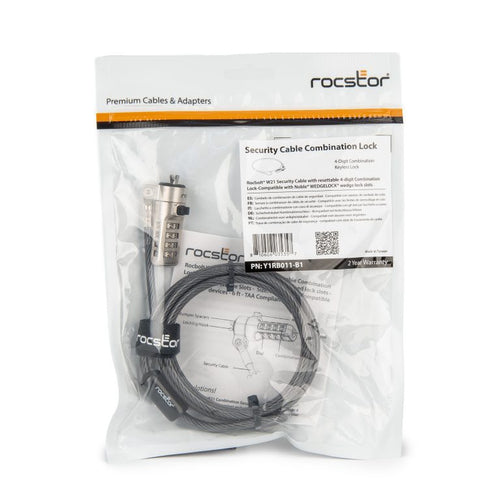 Rocstor Y1RB011-B1 cable lock