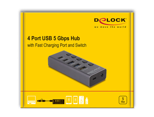 DeLOCK 64248 interface hub