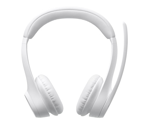 Logitech schnurloses Büro-Headset 122g Weiß Leichtes Design