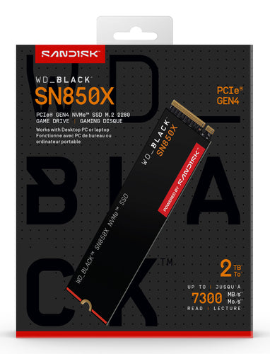 SanDisk Black WD_BLACK SN850X NVMe