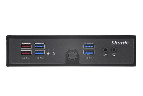 Mini PC Barebone Shuttle XPC DS50U Fanless Intel Celeron 7305