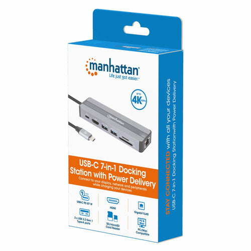 Manhattan 153928 laptop dock/port replicator