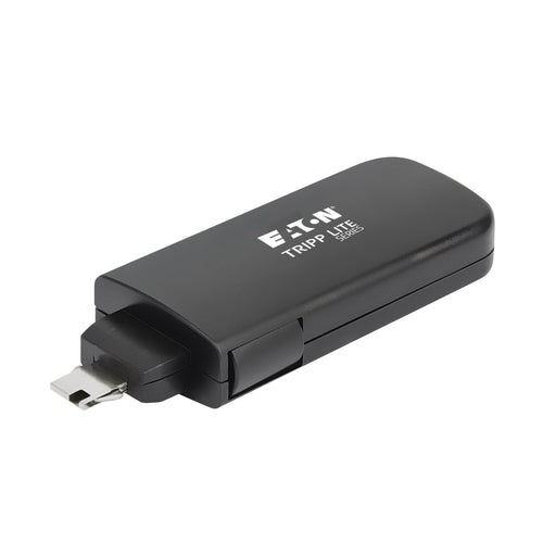 USB Type-A Port Blockers 4 Pack with Reusable Key Tripp Lite Black Plastic