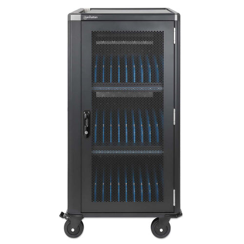 Laptop Charging Cabinet Manhattan 181273 30-Bay USB-C 65W Portable - 181273