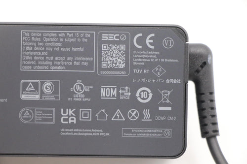 Lenovo 5A10W86251 65W Laptop Power Adapter - Indoor Use - 100-240V