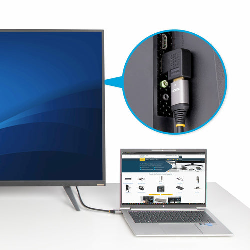 HDMI Port Saver Adapter 4K 60Hz Stecker auf Buchse Winkelanschluss