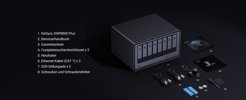Ugreen NETWORK ATTACHED DXP8800PL DISKLESUK