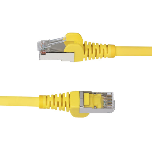 CAT6a Ethernet-Kabel 7,6 m knickgeschützt RJ45 10GbE Gelb