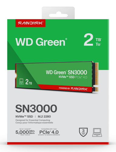 Western Digital Green WD SN3000 NVMe
