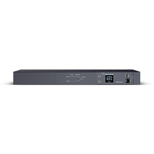 CyberPower PDU24002 Metrisches Stromverteilermodul 1HE Horizontal 10 Ausgänge Schwarz