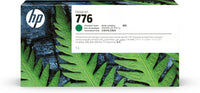 1-Liter HP 776 Chromatic Green Ink Cartridge for DesignJet Z9+ Pro Printer