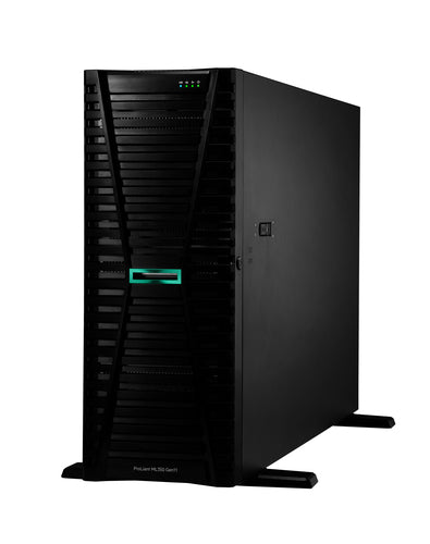 HPE ProLiant ML350 Gen11 4514Y 2.0GHz 16c 1P 64GB-R 8SFF MR408i-o 2x2.4TB HDD 2x1000W PS EU server