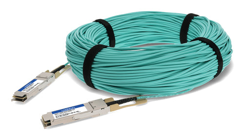 AddOn Networks QSFP-100G-AOC100M-AO InfiniBand/fibre optic cable