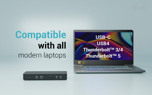 i-tec C31INTGTRI4KDOCPDUK laptop dock/port replicator