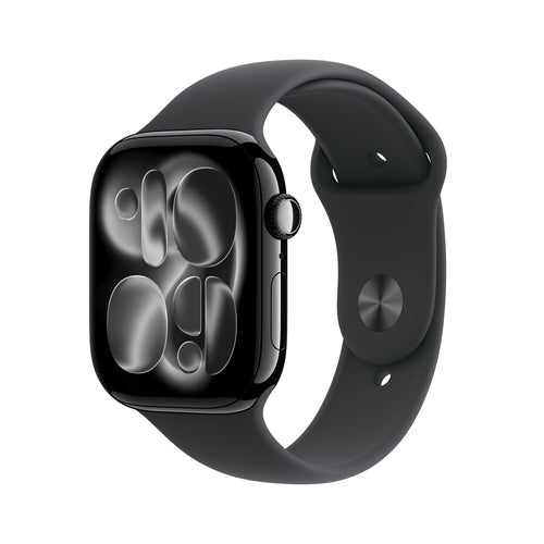 Apple Watch Series 11 GPS 46mm OLED Touchscreen 64GB Jet Black Aluminiumgehäuse