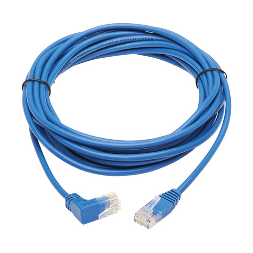 Networking Cable Tripp Lite N204-S15-BL-UP Cat6 15ft UTP Right-Angle