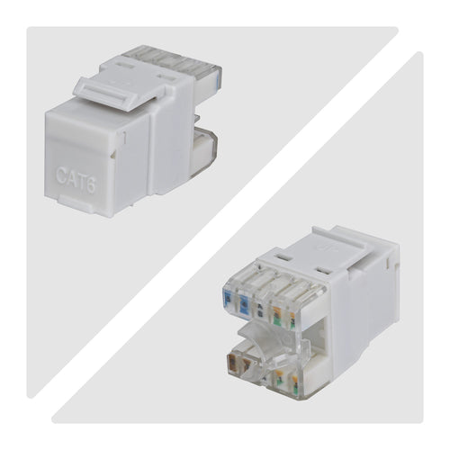 StarTech.com C6KEY110180WH24PK keystone module