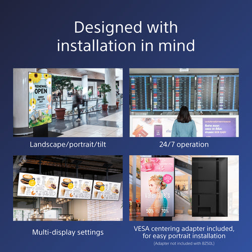 Sony FW-85BZ40L Signage Display