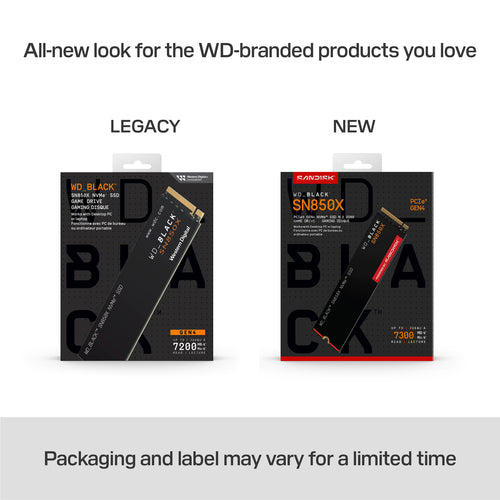 Western Digital Black WD_BLACK SN850X NVMe