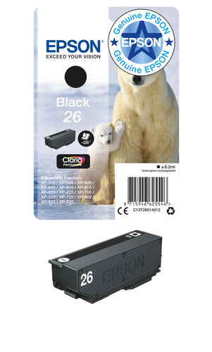 Epson Polar bear C13T26014012 ink cartridge