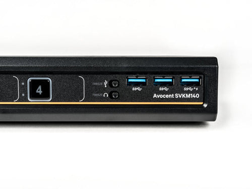 Vertiv Avocent SVKM 140 KVM-Switch – Schwarz | Zuverlässige KVM-Lösung