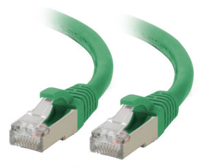 Networking Cable C2G 5ft Cat6a S/FTP RJ-45 Green