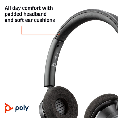 HP Poly Blackwire 3320 USB-A Headset