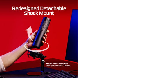HyperX QuadCast 2 S - USB Microphone (Black)