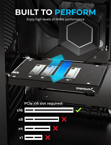 Sabrent EC-P4BF Schnittstellenkarten/-adapter