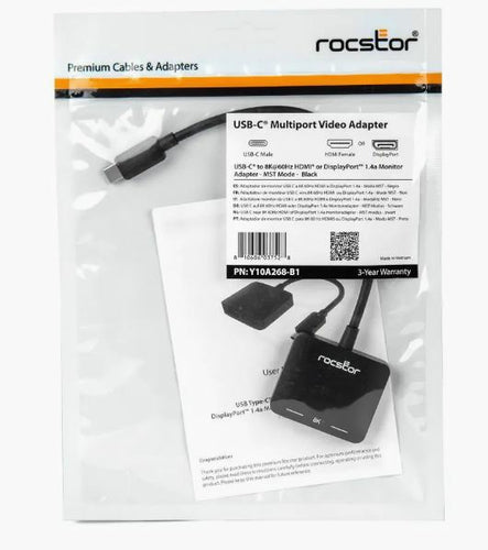 Rocstor Y10A268-B1 USB graphics adapter