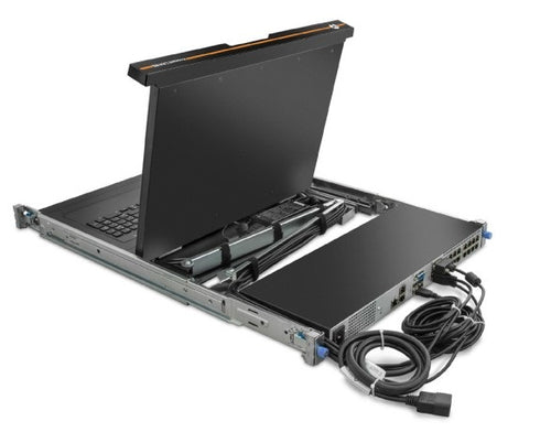 Vertiv 8P KVM-Rackkonsole mit 18,5" LCD – USB-Tastatur – TAA-konform