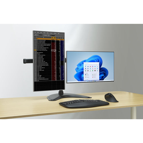 Dual Monitor Stand Kensington SmartFit Ergo 27-Inch 20kg VESA Mount Adjustable Height