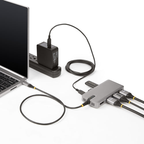 Laptop Dock StarTech.com 117B-USBC-MULTIPORT 3-Display 100W USB-C